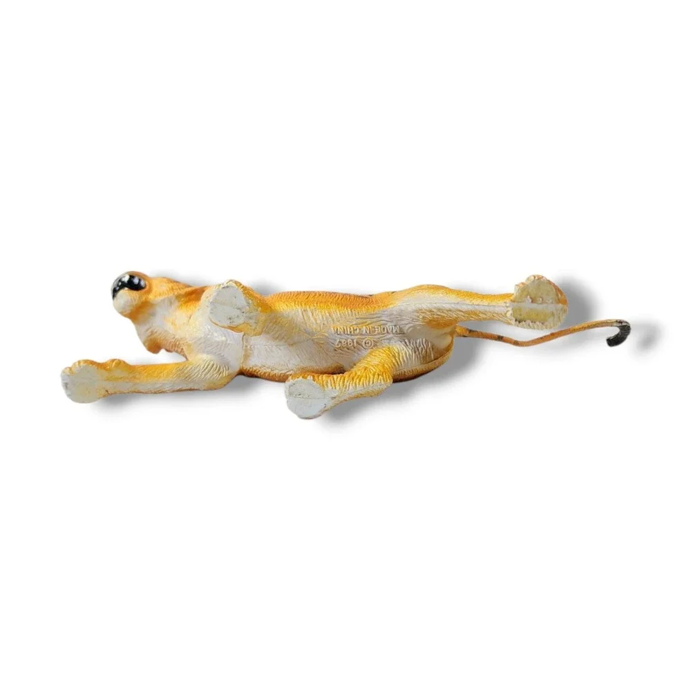 Vintage 1987 Toy Tiger Figure Animal Plastic /‎ PVC